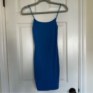 Zara Vibrant Blue bodycon dress